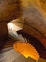 Interno del Campanile di Pietrasanta - foto © E. Venturini